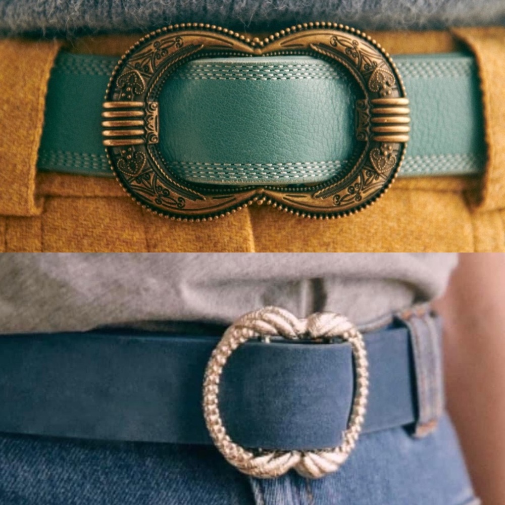 ****ISO***** do not buy. Sezane Artemis in denim or Gaia in vintage blue size 90